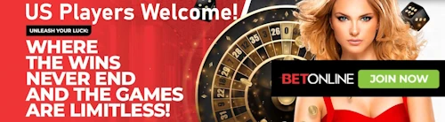 Online Casino US Players Welcome! Online Casino US Players Welcome!